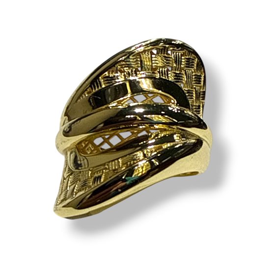 Anillo Mandile 1922 Mujer Erosioni in Plata 2CROB127365 - 2CROB127365